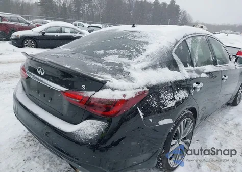 2018 Infiniti Q50 3.0T Sport from USA, damaged, VIN JN1EV7AR5JM436675